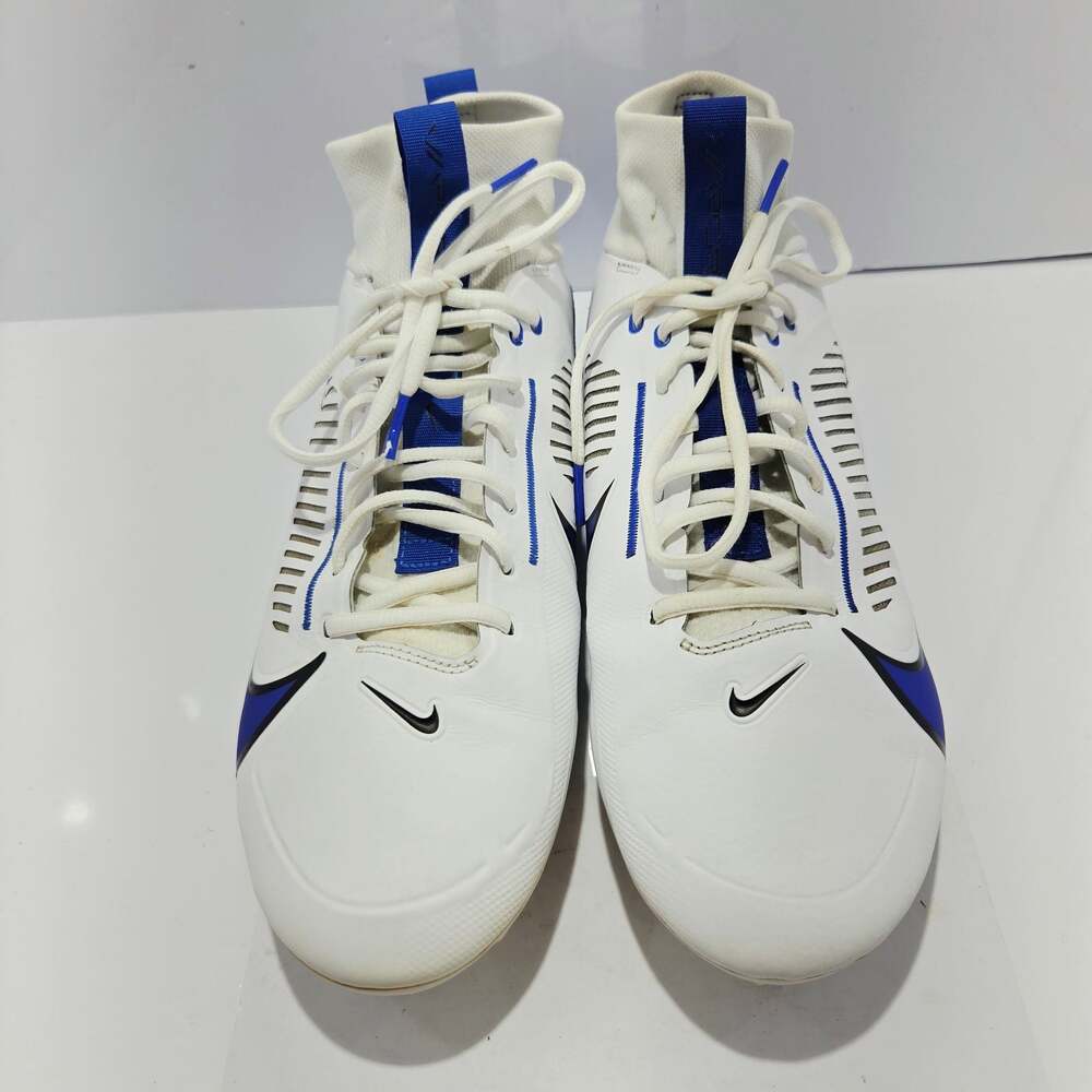 Nike Vapor Edge Pro 360 2 Football Cleats White Hyper Royal Black